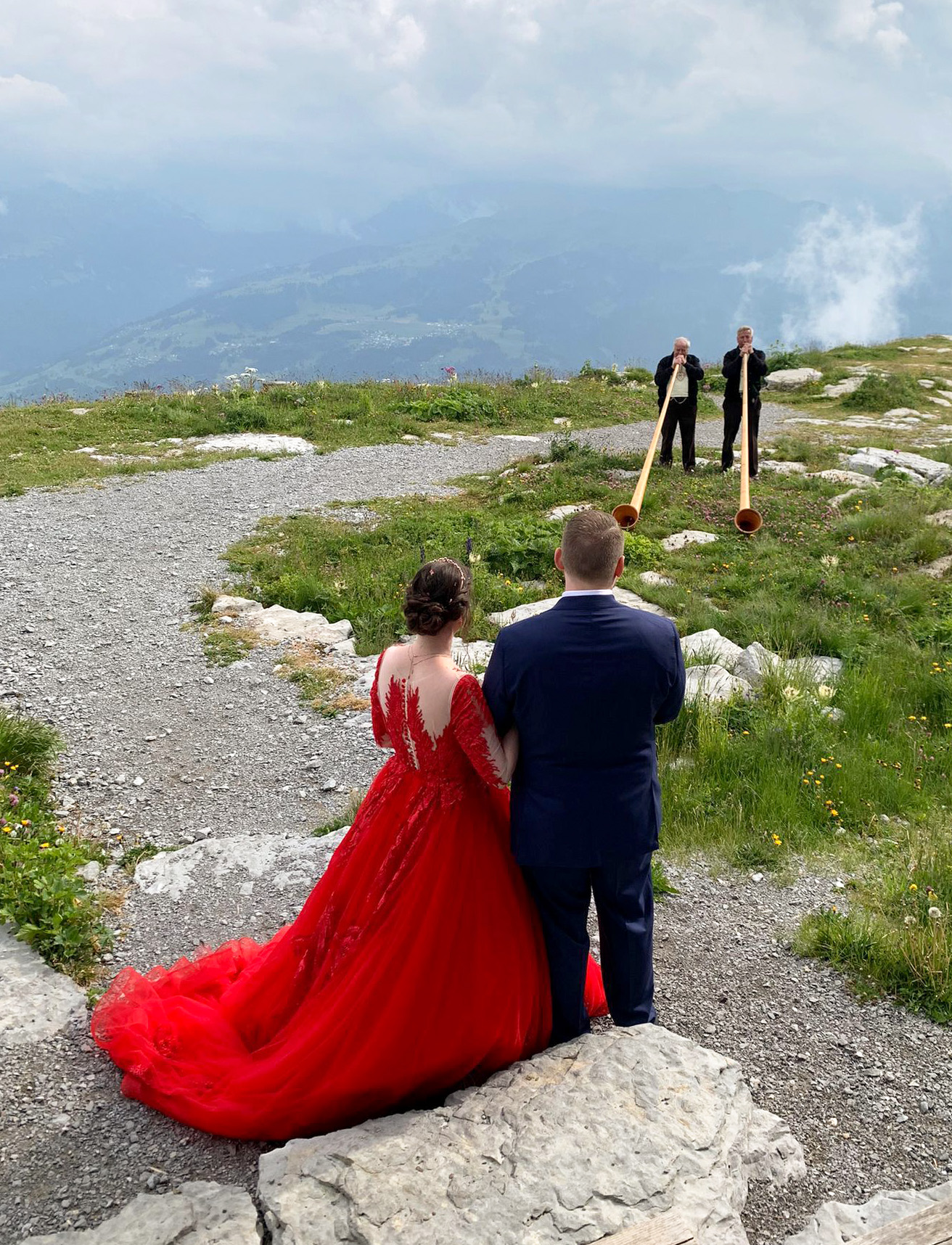Hochzeitstag mit besonderem Ort