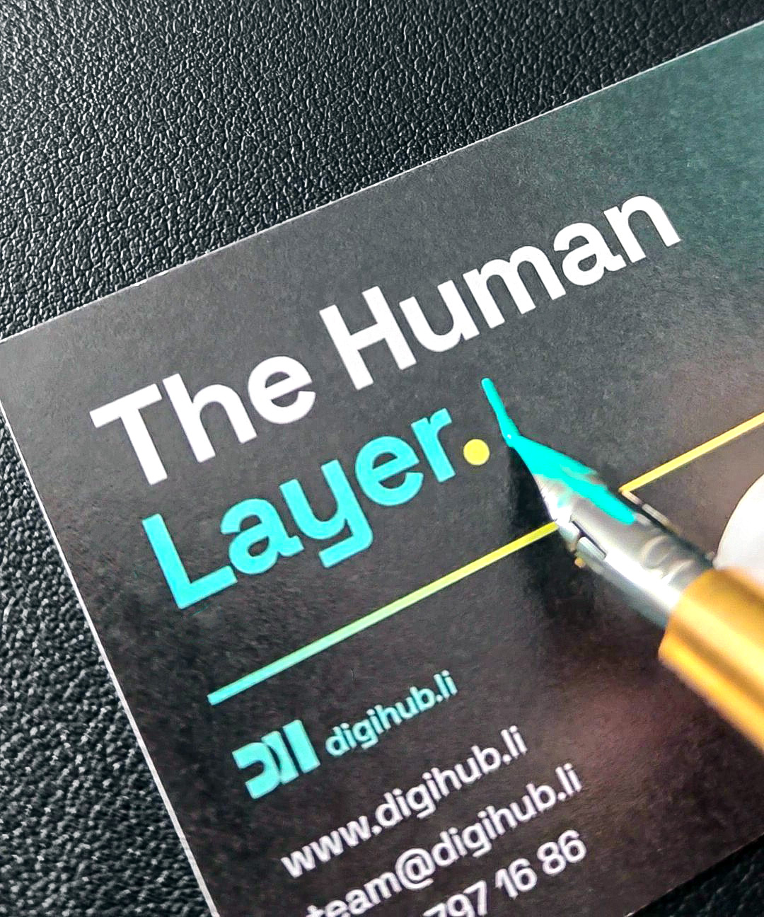 Kalligraphische Gestaltung abgestimmt auf ein bestehendes Branding