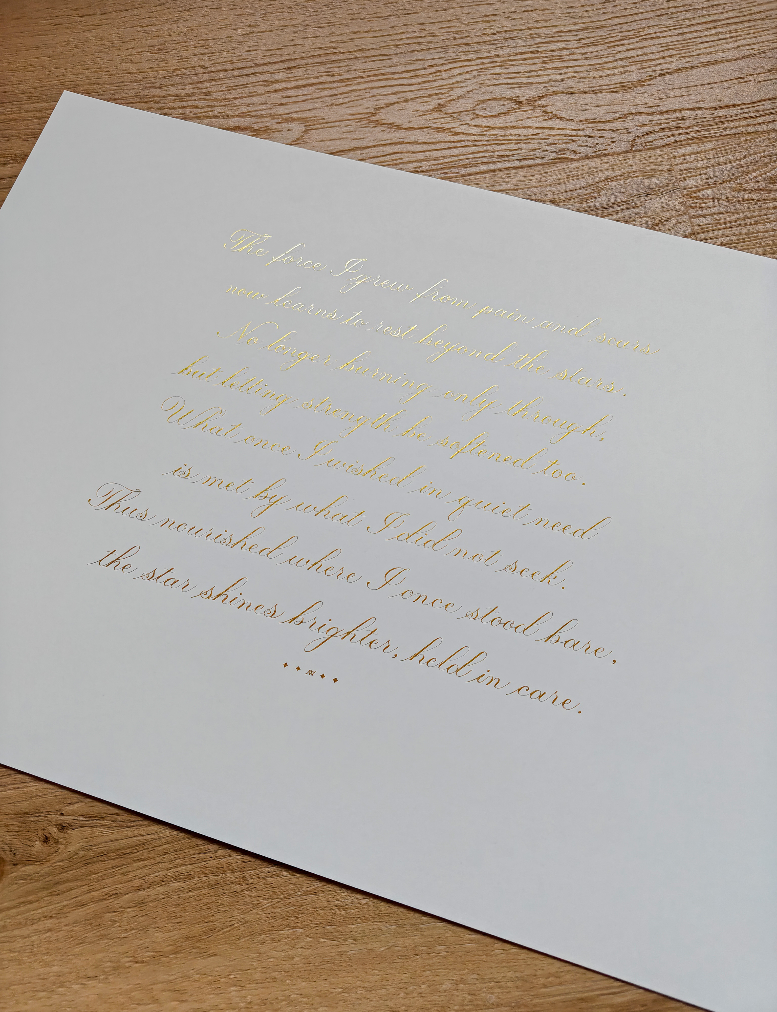 Kalligraphisches Werk